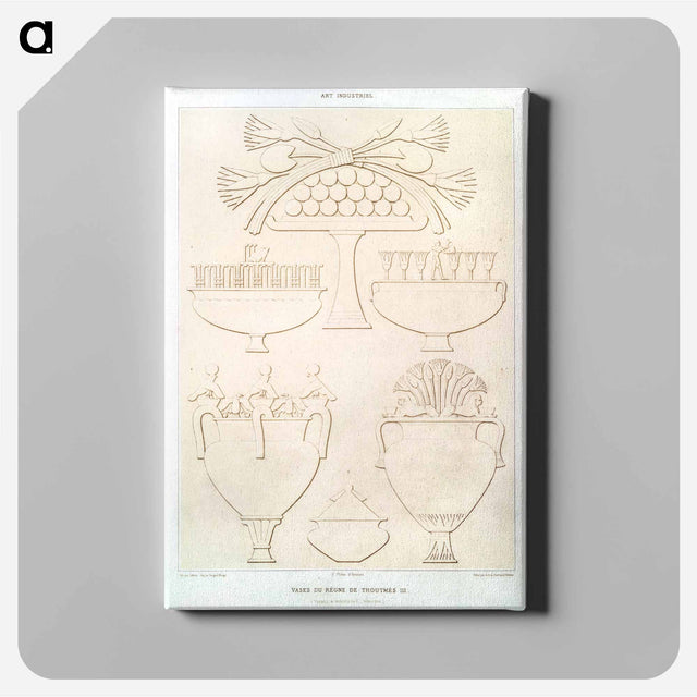 アートパネル-Thutmose III Vases
 - エジプト美術史 Canvas.