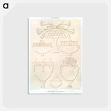 アートポストカード-Thutmose III Vases
 - エジプト美術史 Postcard.