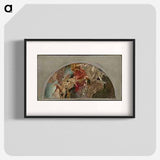 Study for "Fall of Gog and Magog" - John Singer Sargent Poster.
