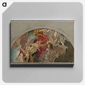 アートパネル-Study for "Fall of Gog and Magog" - ジョン シンガー サージェント Canvas.