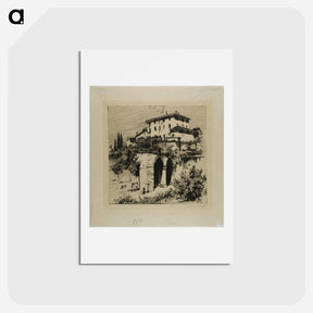 アートポストカード-Fonte Nuova, Siena
 - ジョセフ ペネル Postcard.