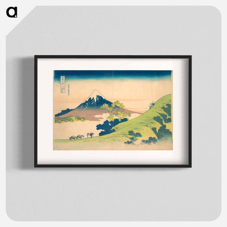 アートポスター-The Inume Pass in Kai Province - 葛飾 北斎 Poster.