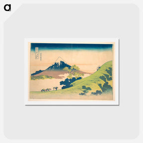 アートポストカード-The Inume Pass in Kai Province - 葛飾 北斎 Postcard.