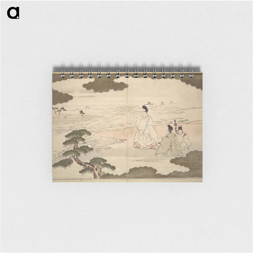 Moon-Mad Monk - 喜多川 歌麿 Memo.