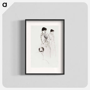 アートポスター-The Fitting - メアリー カサット Poster.