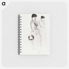 アートメモ帳-The Fitting - メアリー カサット Memo.