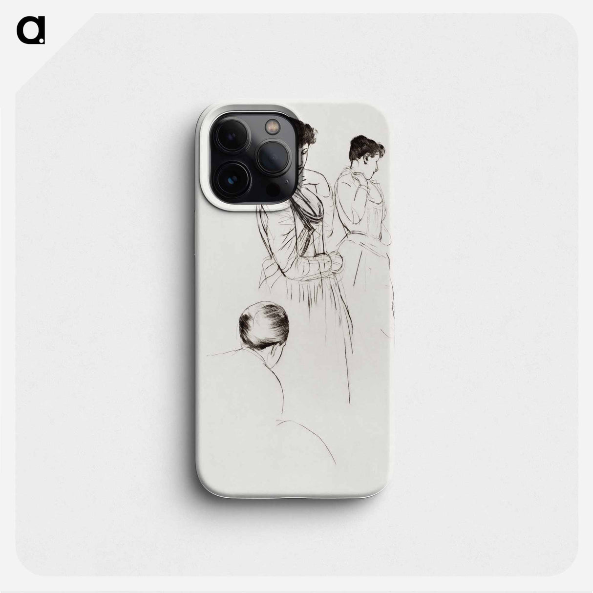 The Fitting - Mary Cassatt Phone Case.