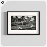 Offerings of Gratitude - ポール ゴーギャン Poster.