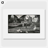 Offerings of Gratitude - ポール ゴーギャン Poster.