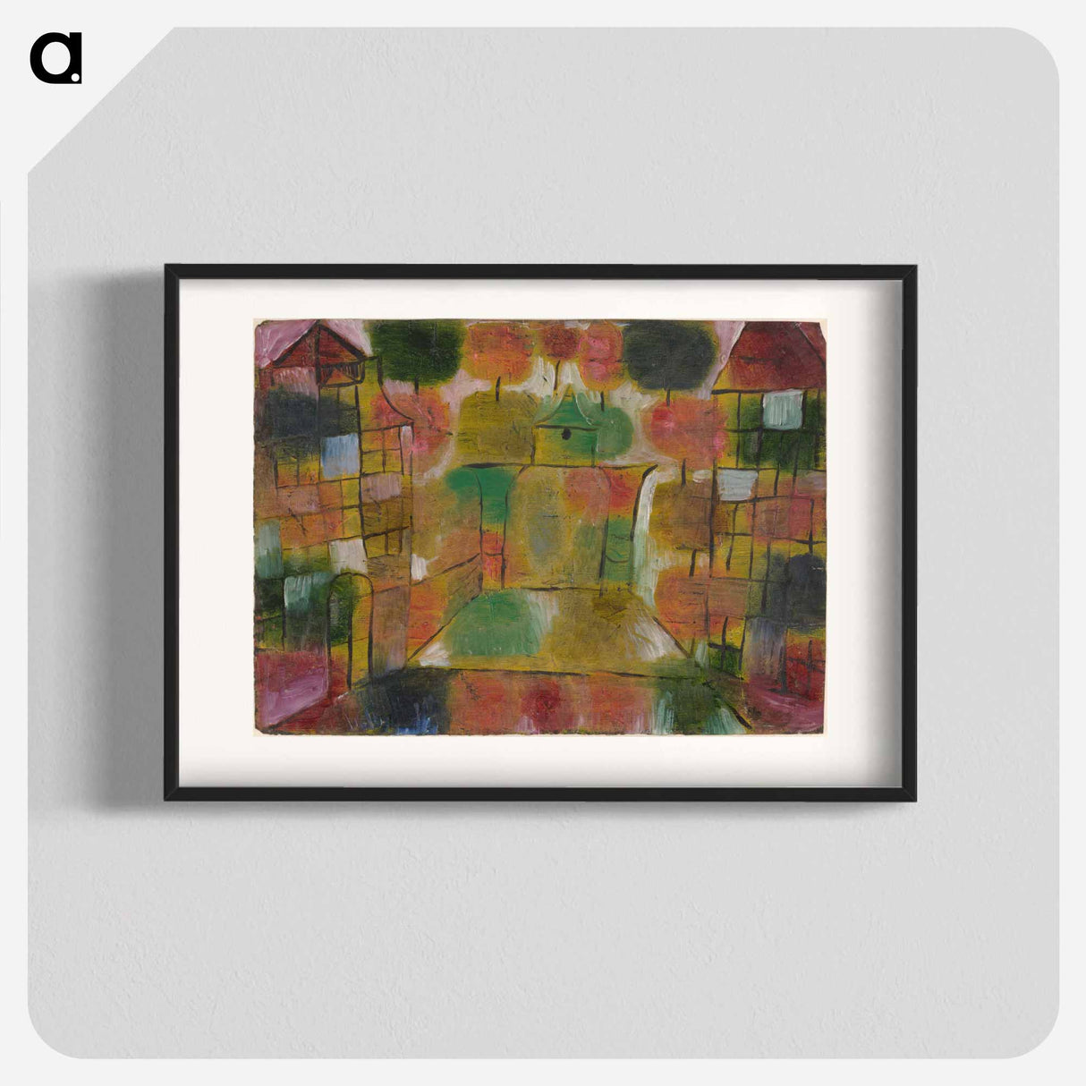 Baum und Architektur–Rhythmen (Tree and Architecture–Rhythms)
 - パウル クレー Poster.