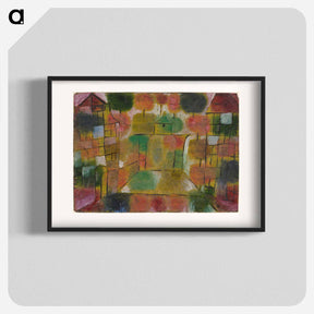 アートポスター-Baum und Architektur–Rhythmen (Tree and Architecture–Rhythms)
 - パウル クレー Poster.