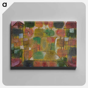 アートパネル-Baum und Architektur–Rhythmen (Tree and Architecture–Rhythms)
 - パウル クレー Canvas.