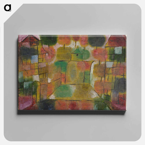 Baum und Architektur–Rhythmen (Tree and Architecture–Rhythms)
 - パウル クレー Canvas.