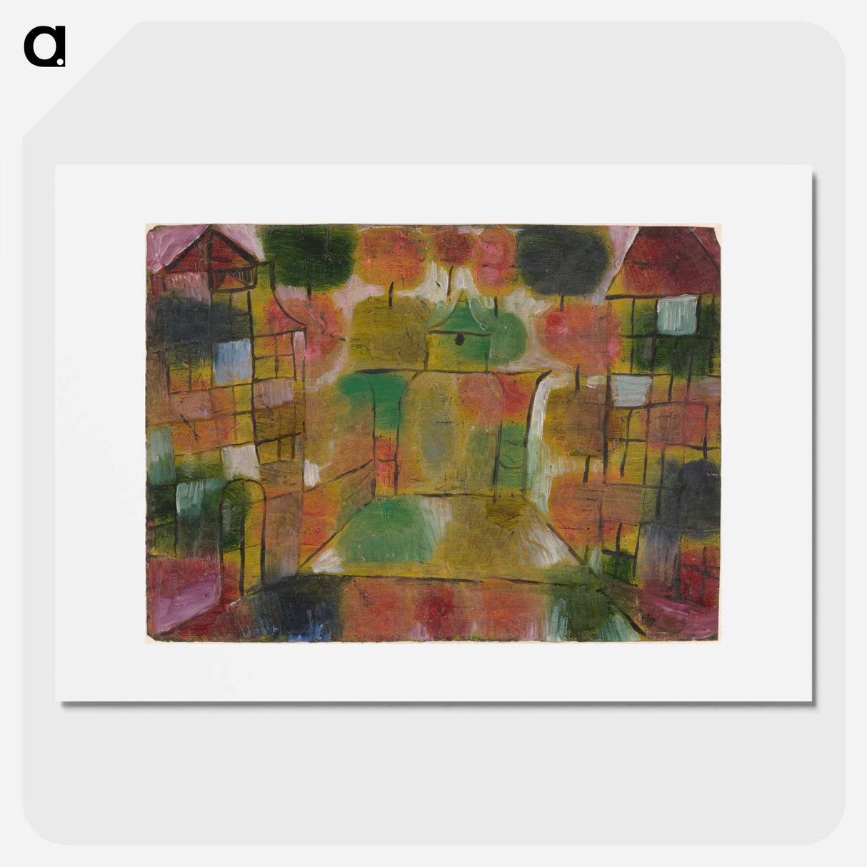 Baum und Architektur–Rhythmen (Tree and Architecture–Rhythms)
 - パウル クレー Poster.
