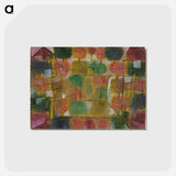 Baum und Architektur–Rhythmen (Tree and Architecture–Rhythms)
 - パウル クレー Postcard.