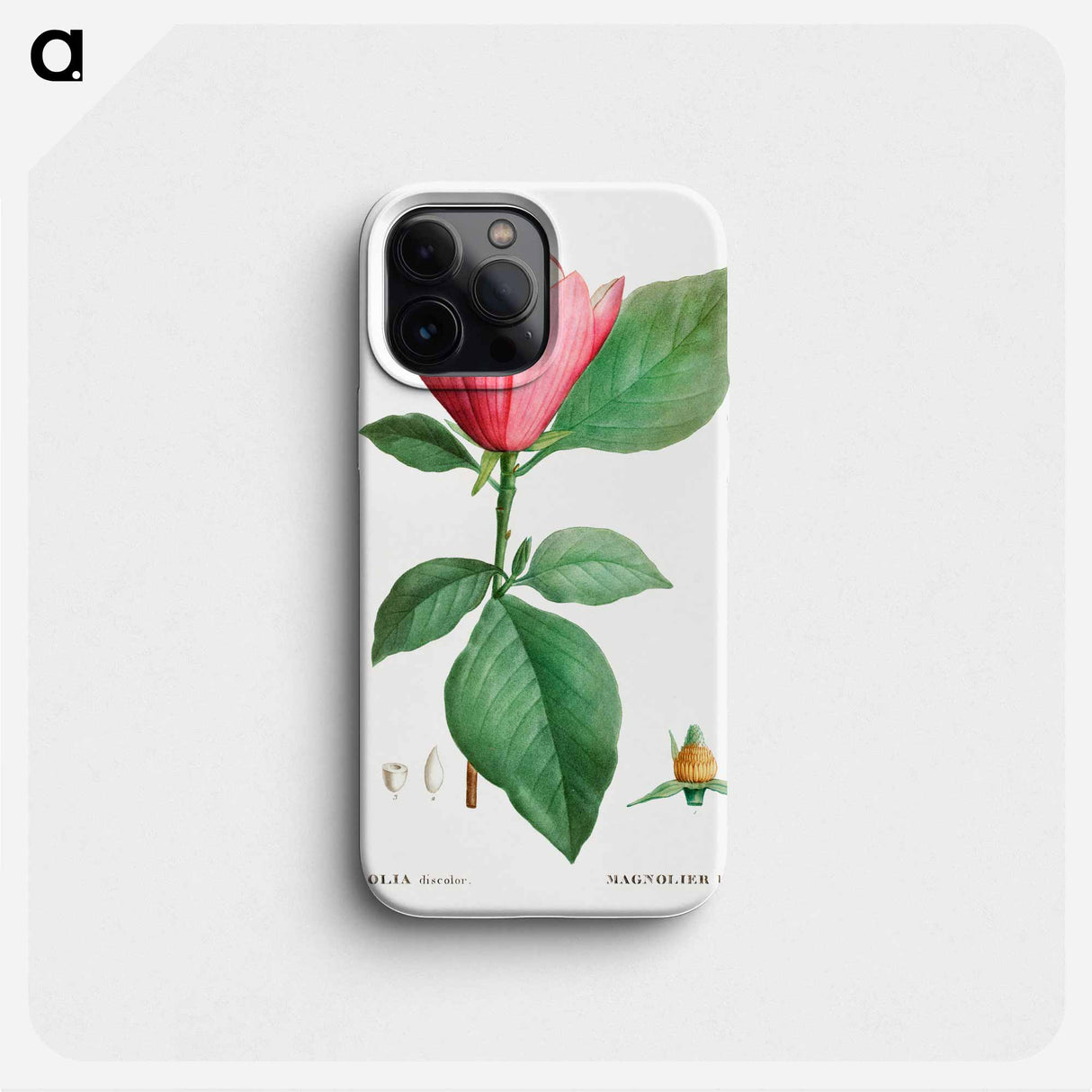 Lily magnolia - Pierre Joseph Redouté Phone Case.