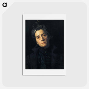 アートポストカード-Portrait of Susan MacDowell Eakins - トーマス エイキンズ Postcard.