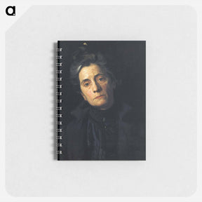 アートメモ帳-Portrait of Susan MacDowell Eakins - トーマス エイキンズ Memo.