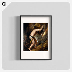 アートポスター-Sisyphus - ティツィアーノ ヴェチェッリオ Poster.
