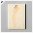 アートパネル-Nude Standing, Side and Back
 - イェール大学アートギャラリー Canvas.