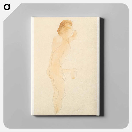 アートパネル-Nude Standing, Side and Back
 - イェール大学アートギャラリー Canvas.