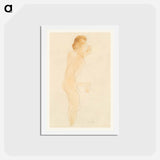 アートポストカード-Nude Standing, Side and Back
 - イェール大学アートギャラリー Postcard.