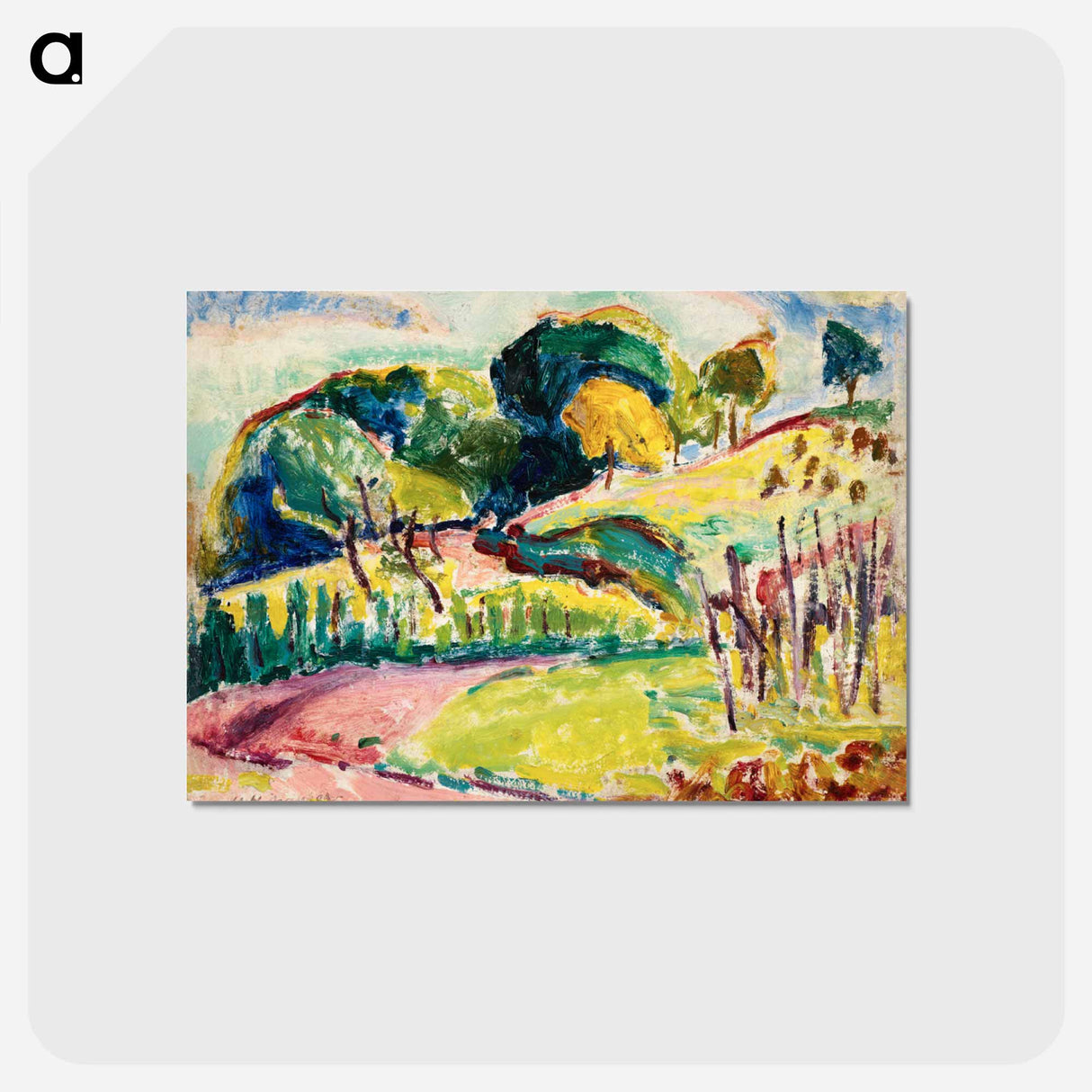 アートポストカード-Hills
 - バーンズ・コレクション Postcard.