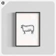アートポスター-Sheep
 - 大英図書館 Poster.