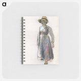 A Peasant Girl in a Straw Hat - カミーユ ピサロ Memo.