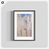 The Cour d'Albane - Claude Monet Poster.