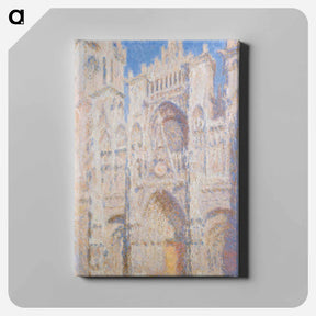 アートパネル-The Cour d'Albane - クロード モネ Canvas.