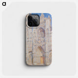 The Cour d'Albane - Claude Monet Phone Case.