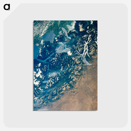 アートポストカード-Earth Observations of Argentina and Chile
 - 上空からの地球 Postcard.