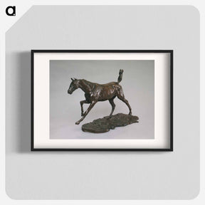 アートポスター-Galloping Horse - エドガー ドガ Poster.