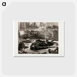 アートポストカード-Civil War - エドゥアール マネ Postcard.