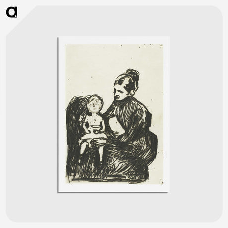 2-54_Edvard-Munch_hagaki
