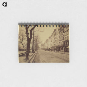 アートメモ帳-Quai de l'Hôtel de Ville
 - ウジェーヌ アジェ Memo.