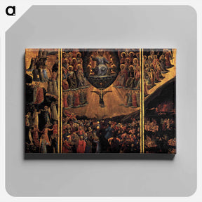 アートパネル-Last Judgment - フラ アンジェリコ Canvas.