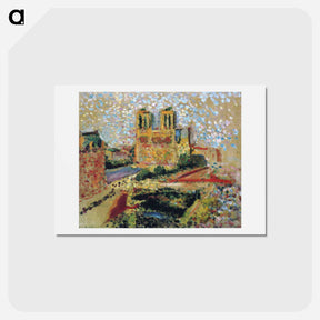 アートポストカード-Notre Dame - アンリ マティス Postcard.