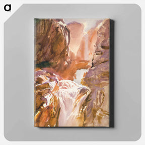 アートパネル-Mountain Torrent - ジョン シンガー サージェント Canvas.