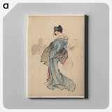 Original public domain image from Library of Congress - Katsushika Hokusai Canvas.