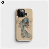 Original public domain image from Library of Congress - 葛飾 北斎 Phone Case.