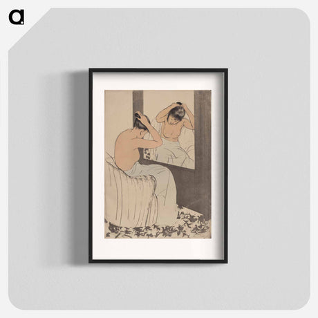 アートポスター-The Coiffure - メアリー カサット Poster.