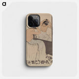 The Coiffure - Mary Cassatt Phone Case.