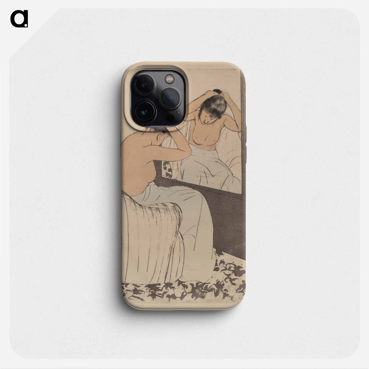 The Coiffure - メアリー カサット Phone Case.