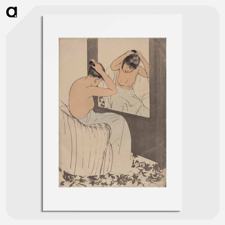 アートポスター-The Coiffure - メアリー カサット Poster.