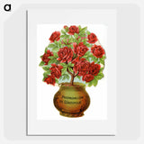 アートポスター-Wampole's Preparation Roses Advertisement
 - 国立医学図書館 Poster.