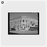 アートポストカード-First National Bank Corner
 - ラッセル リー Postcard.