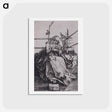 アートポストカード-The Madonna on the Grassy Bank - アルブレヒト デューラー Postcard.