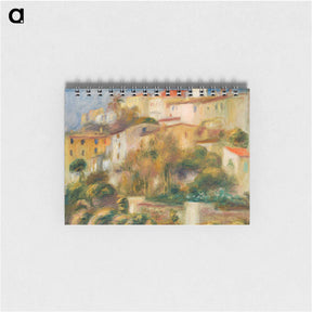 アートメモ帳-Houses on a Hill
 - バーンズ・コレクション Memo.